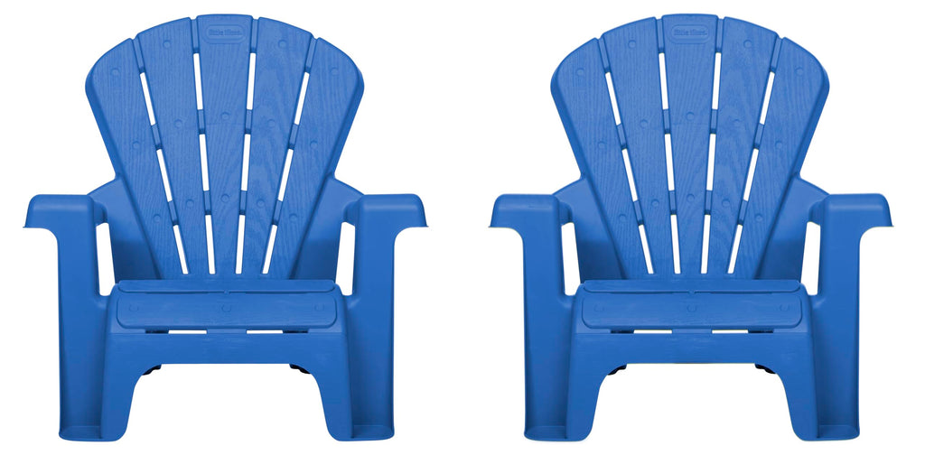 Blue 2 Pack Kids Outdoor Chair Set Z453