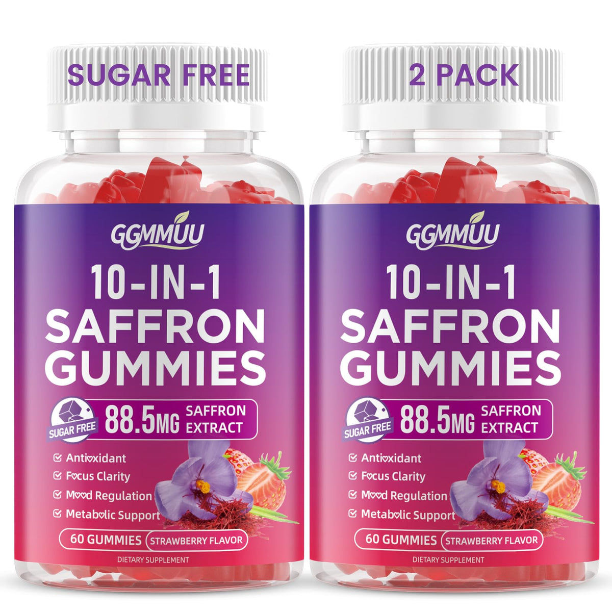 Strawberry Flavor 120 Count Gummies P213303