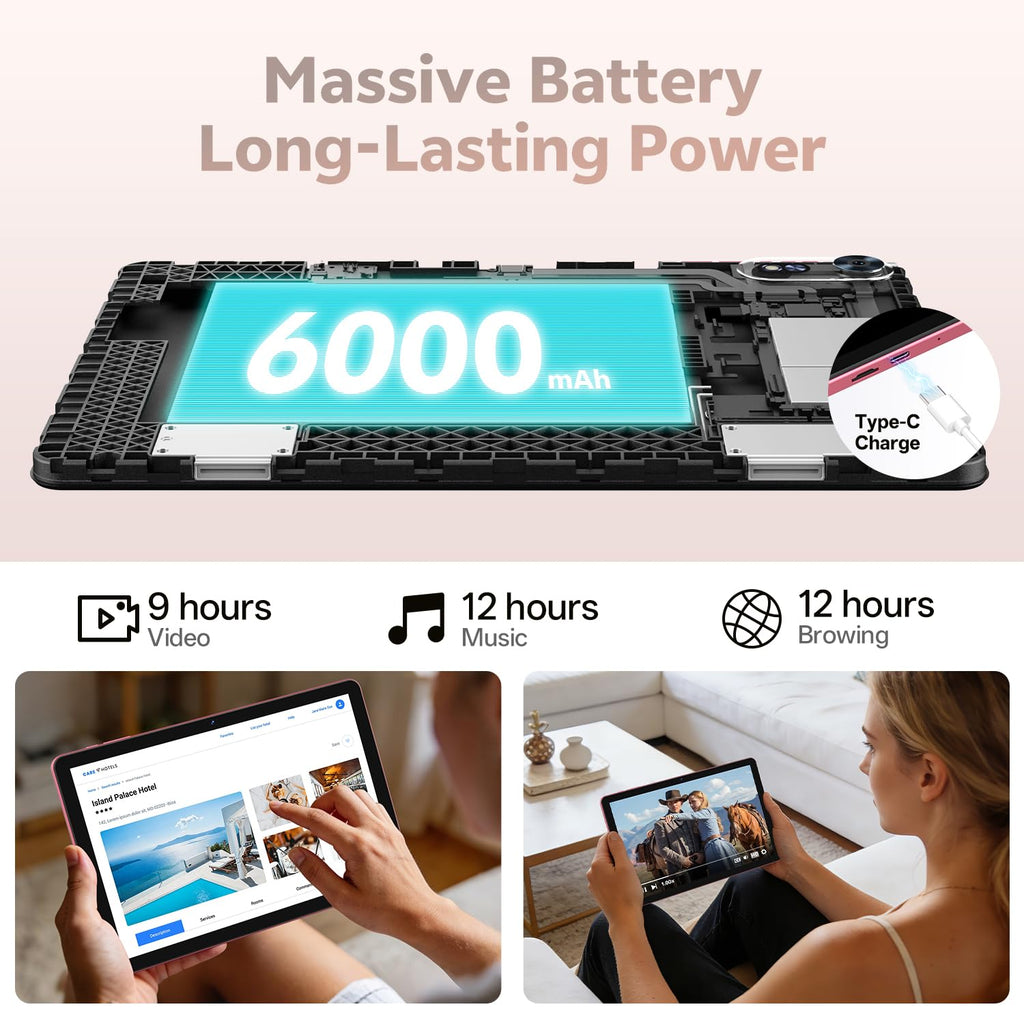 10 Inch Android Tablet with Keyboard F850110