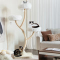 70" Tall Cat Tree with Scratching Posts and Board Q650