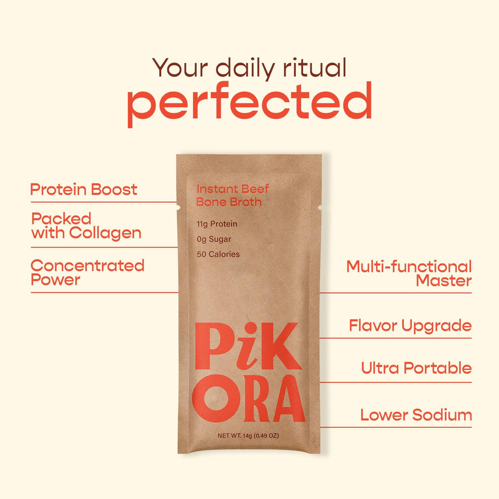 Beef Bone Broth Instant Powdered Mix 3 Pack L48747