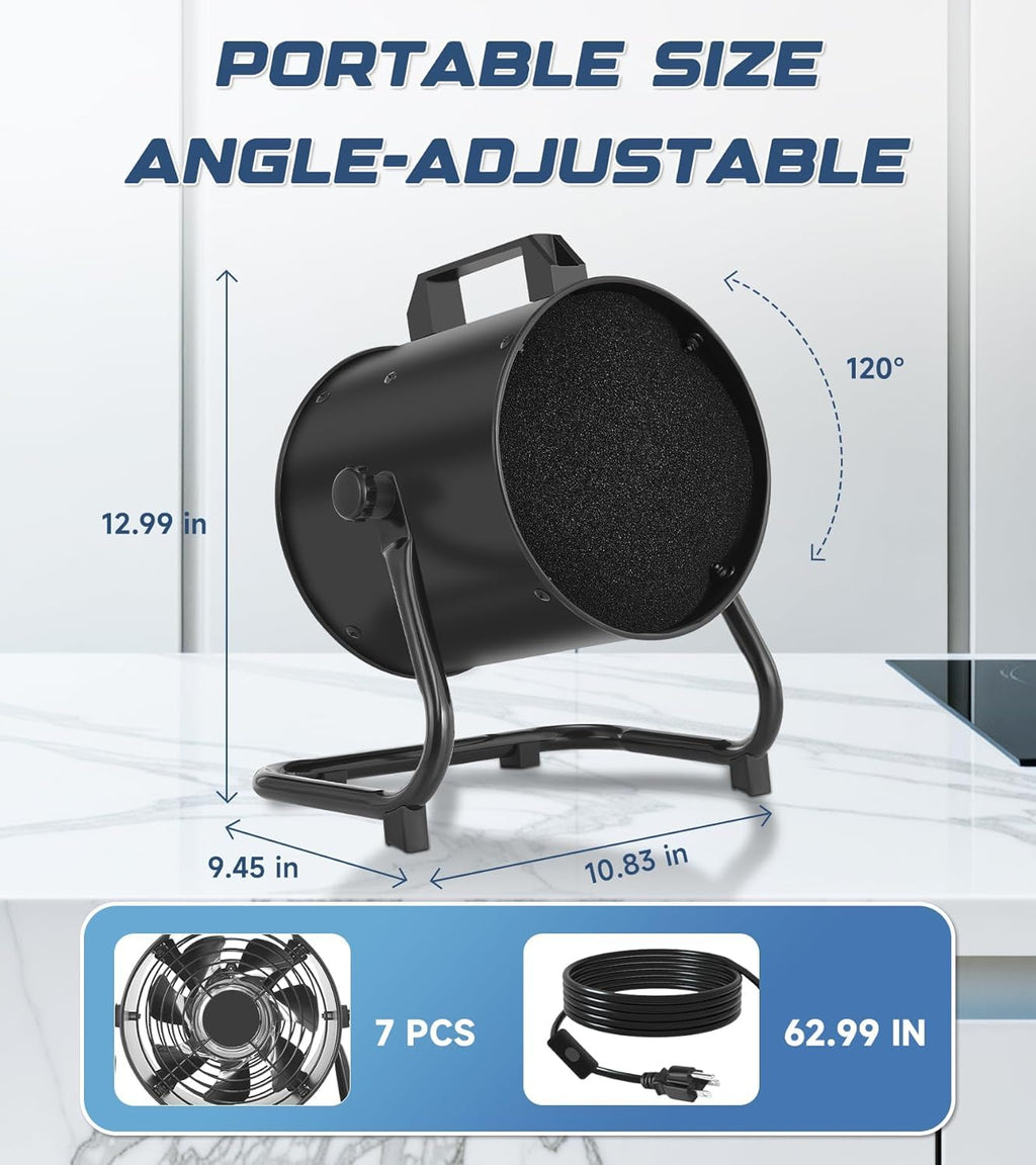 8'' Portable Range Hood with Switch U107249