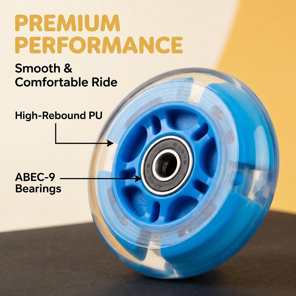 Light Up Scooter Wheels (2-Pack) F927