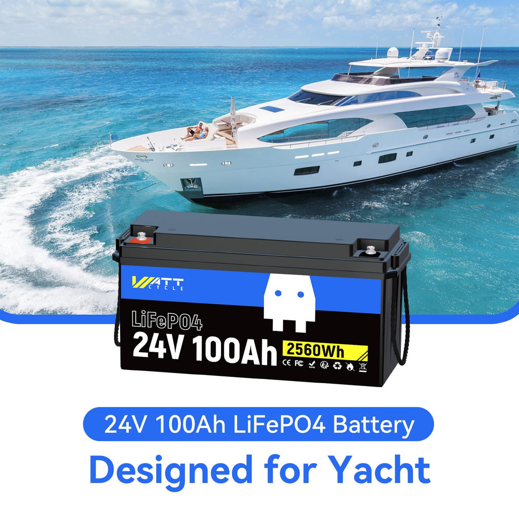 24V 100Ah LiFePO4 Battery D328467
