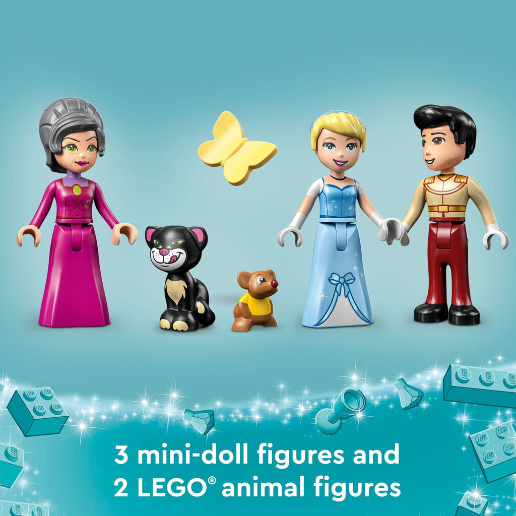 Buildable Castle Toy with 3 Mini Dolls D467544