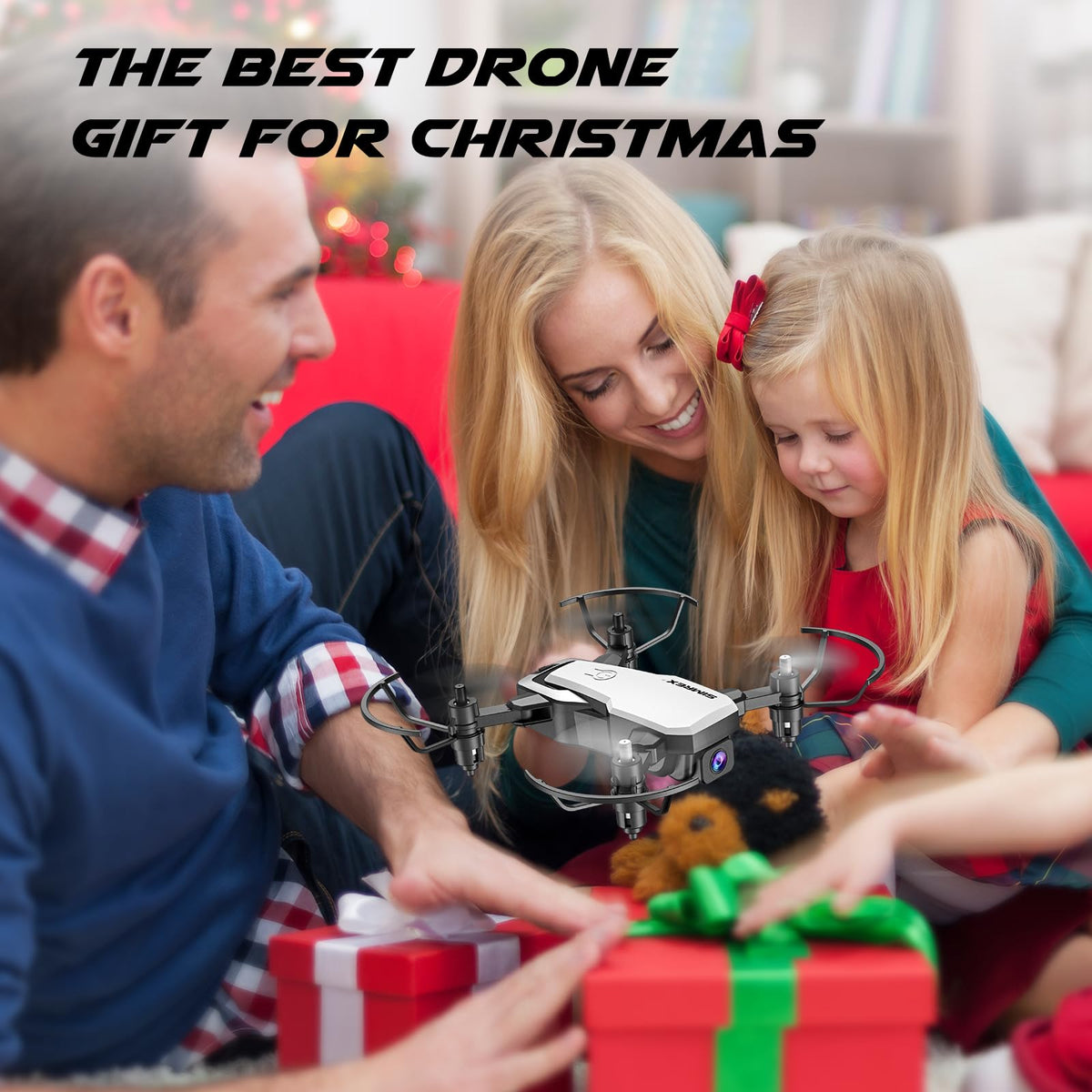 Mini Drone with 720P Camera, Foldable RC Quadcopter, White I66104