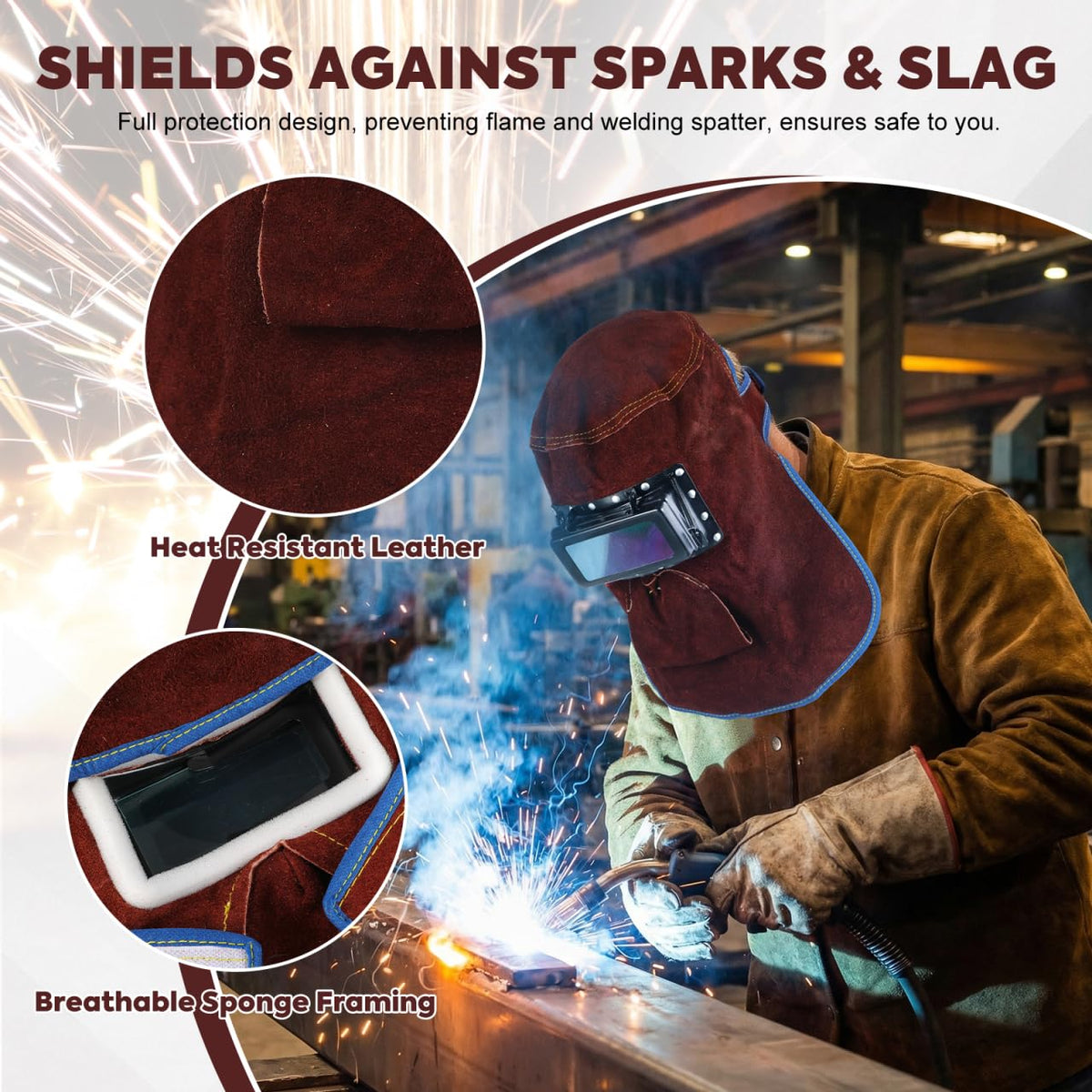 Welding Helmet Mask with Flip Open Lens W780