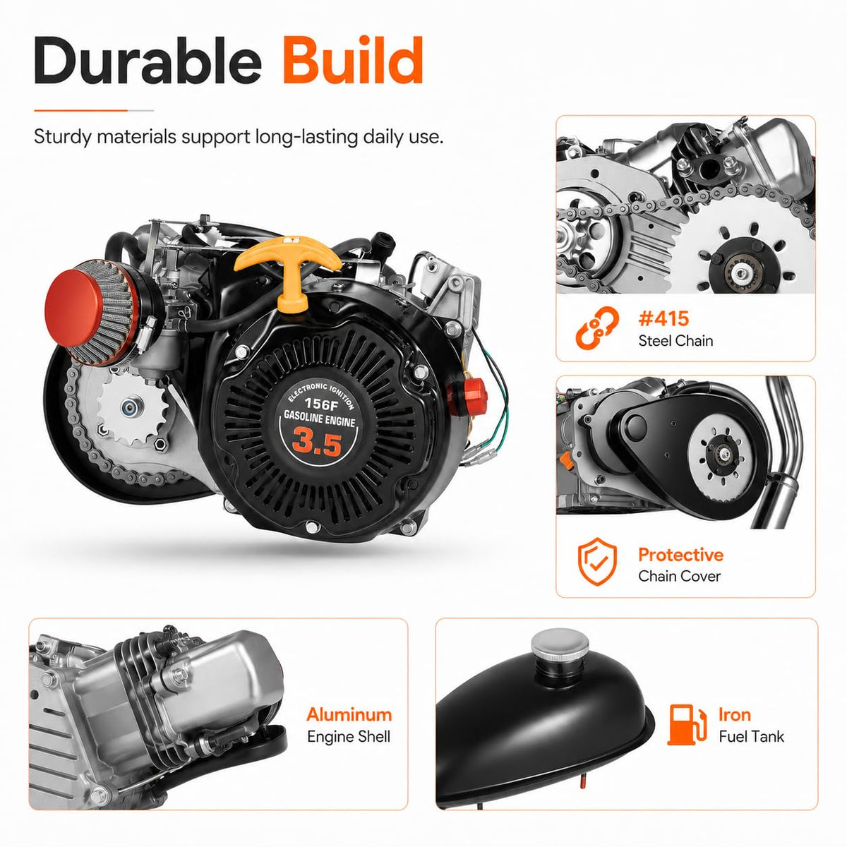 4-Stroke Gasoline Engine Kit D312