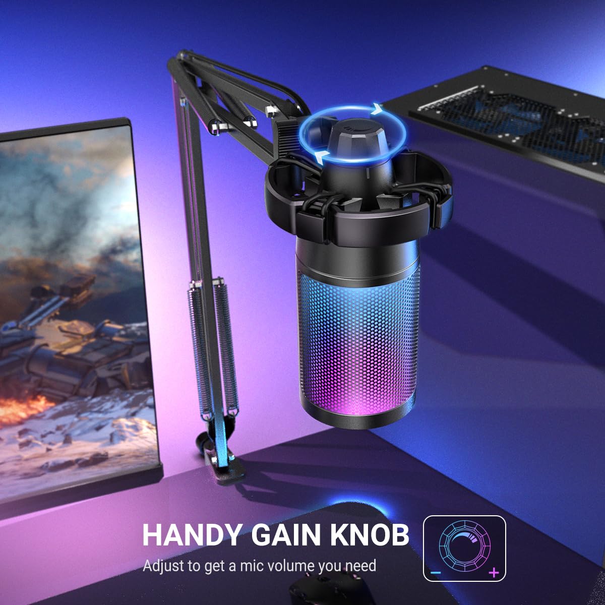 USB Gaming Microphone Kit S706339