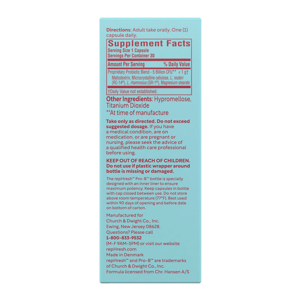Probiotic Supplement 30 Count Pack of 2 E96307
