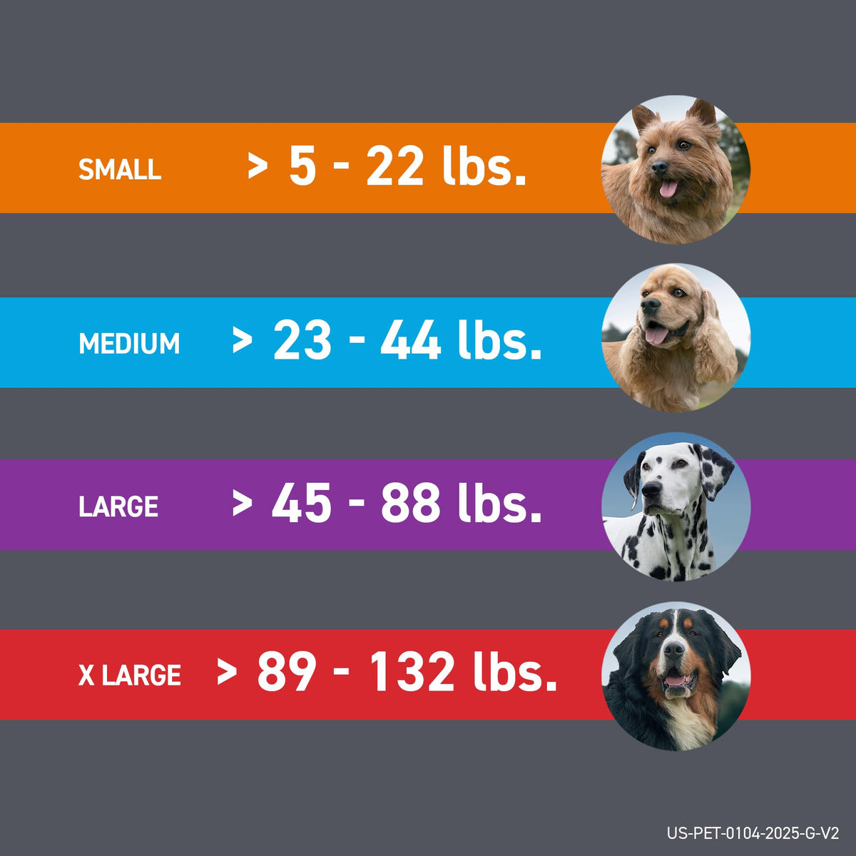 Flea & Tick Treatment for Small Dogs 11-20 lbs, Count of 3 W470445