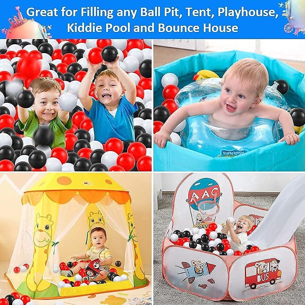 Plastic Balls for Ball Pit 50 100 200 pcs 2.2" Set P106