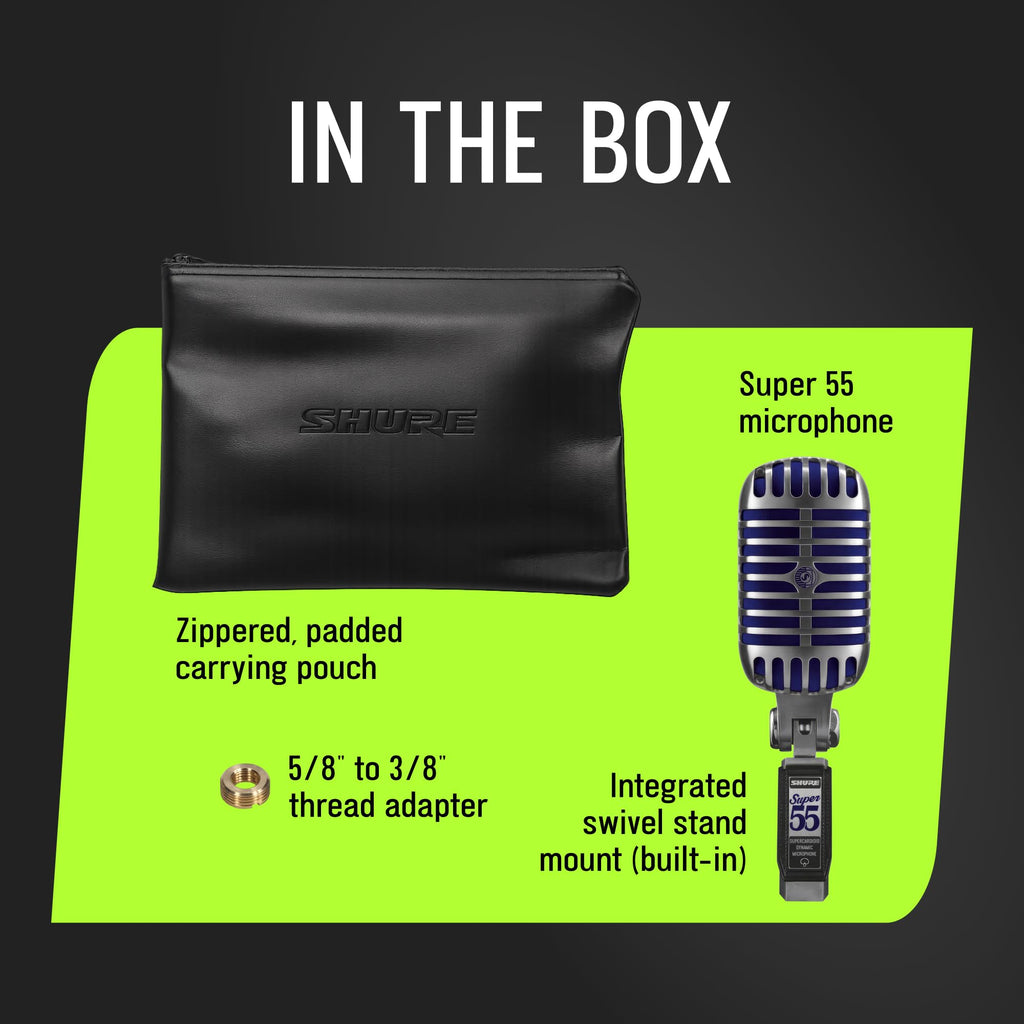 Supercardioid Dynamic Vocal Microphone V8975