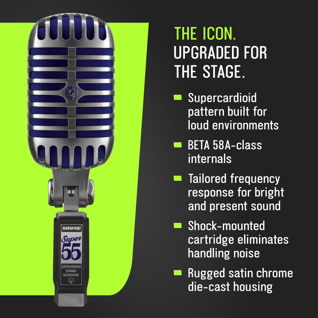 Supercardioid Dynamic Vocal Microphone V8975