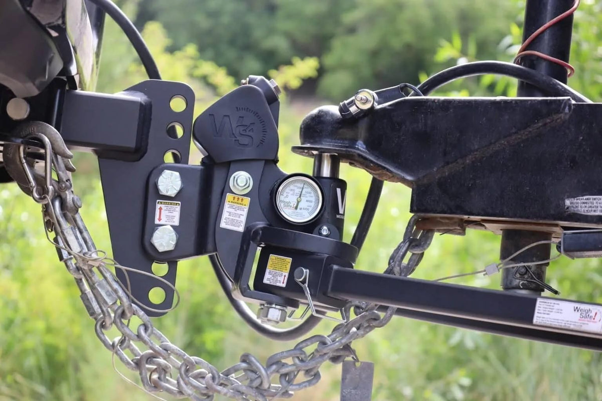 Weight Distribution Hitch with Anti-Sway, 6" Drop, 2" Shank, 8,500-lb Towing Capacity E3909