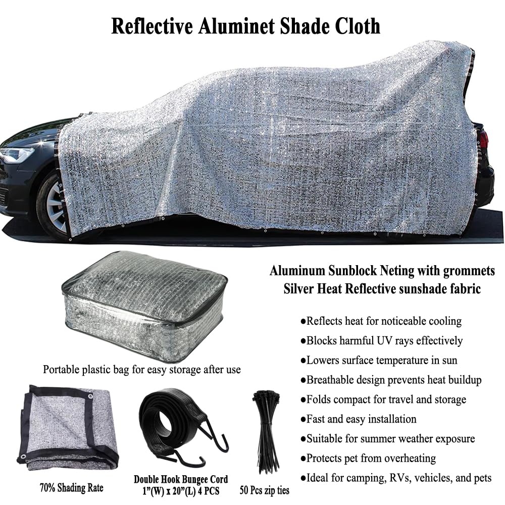 10x25 FT Aluminet Shade Cloth C3095