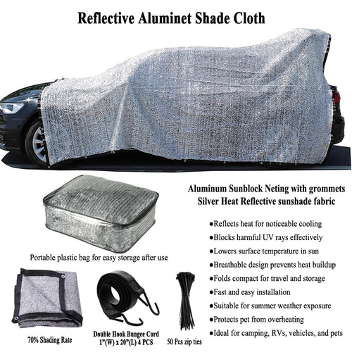 10x25 FT Aluminet Shade Cloth C3095