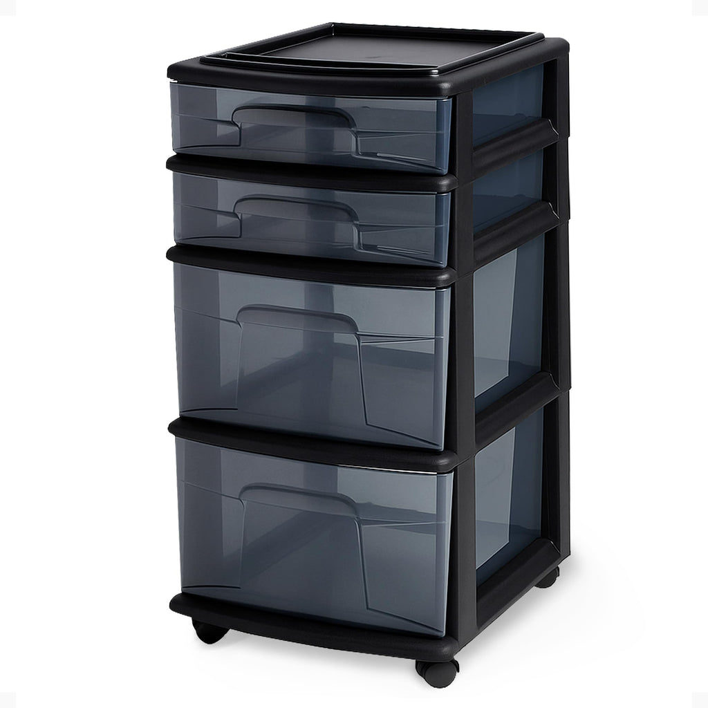 4-Tier Storage Cart with Removable Wheels U352213