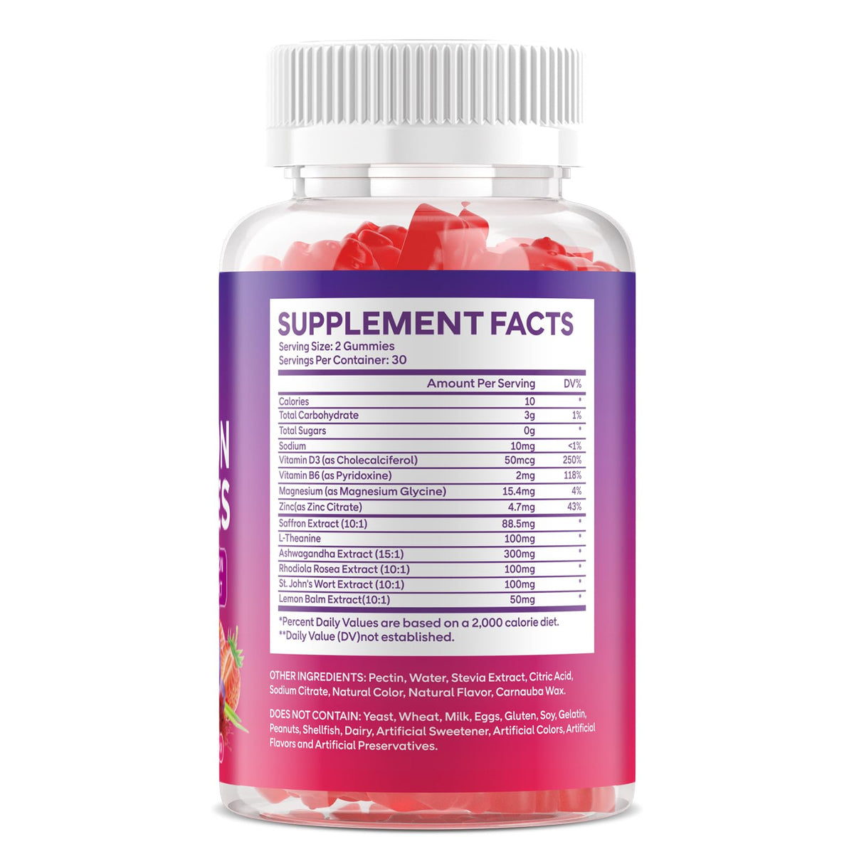 Strawberry Flavor 120 Count Gummies P213303