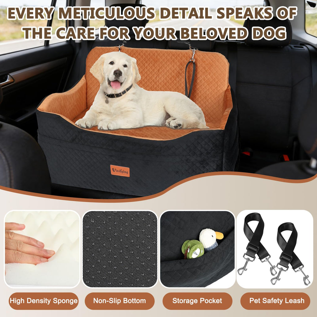 Large Dog Car Seat with 4 in Cushion M81570