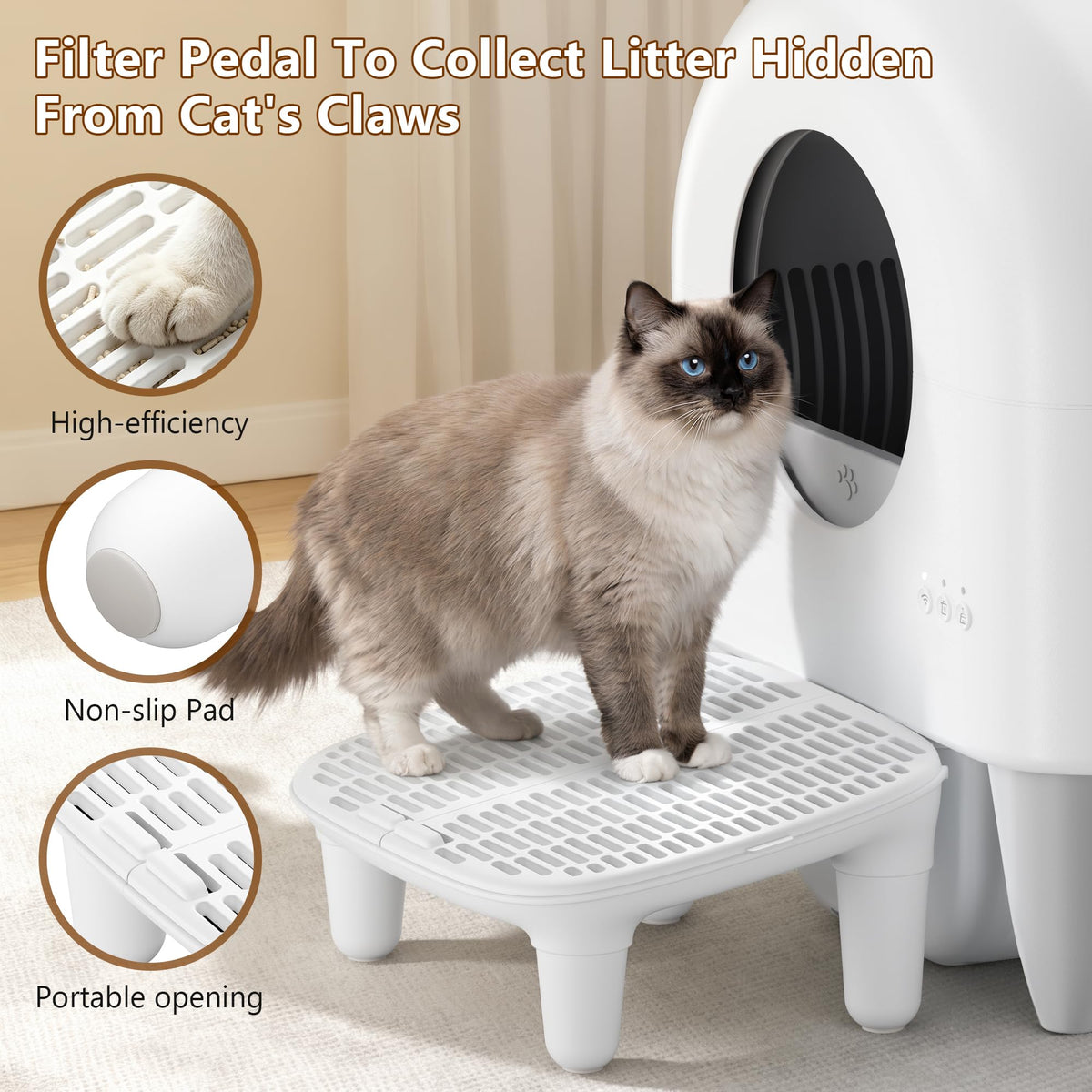 Cat Litter Box Step X7010