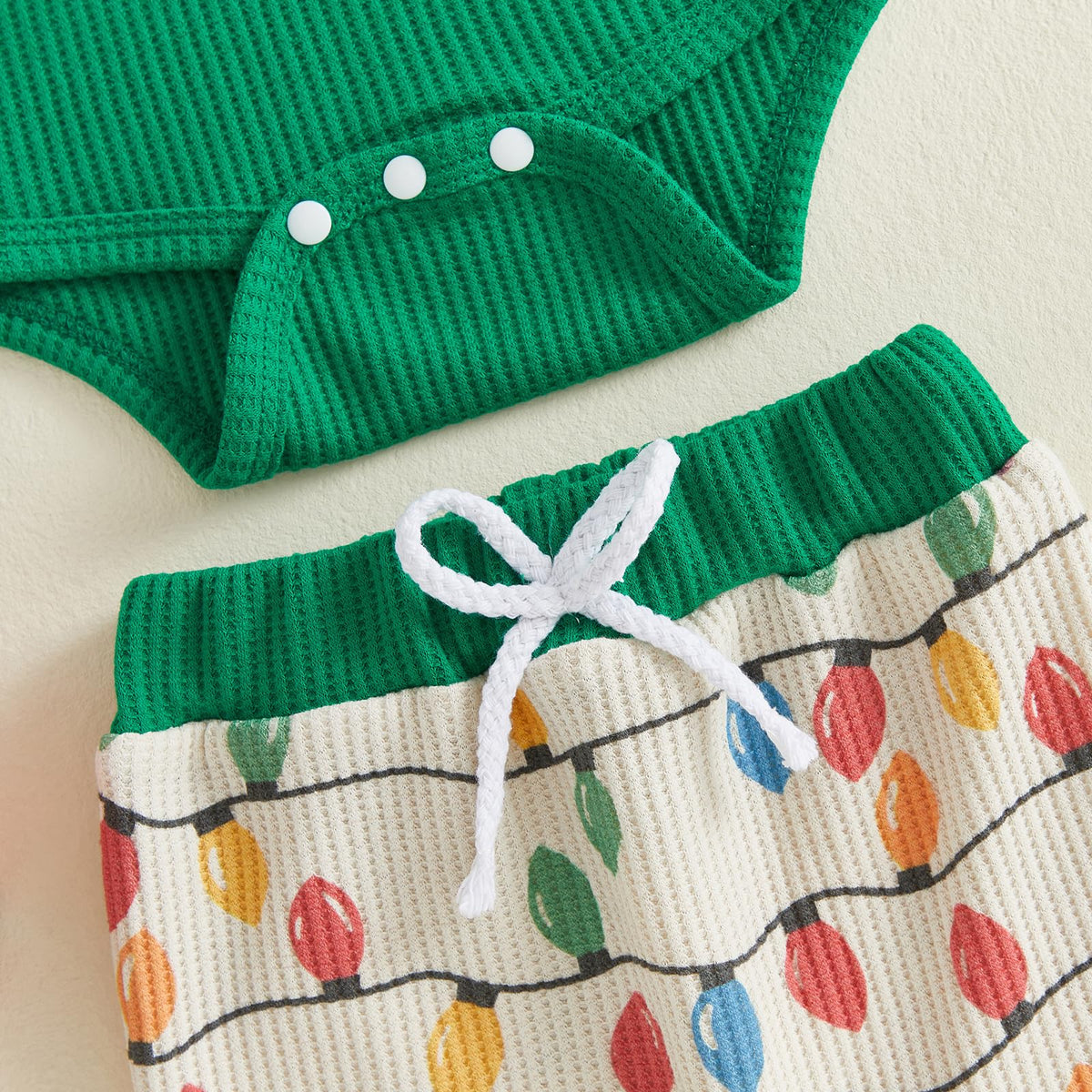 Baby Boy Christmas Outfit Romper Pants Hat G51681