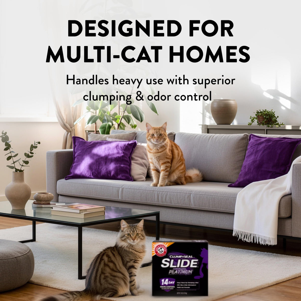 Clumping Cat Litter, 18 lbs W243