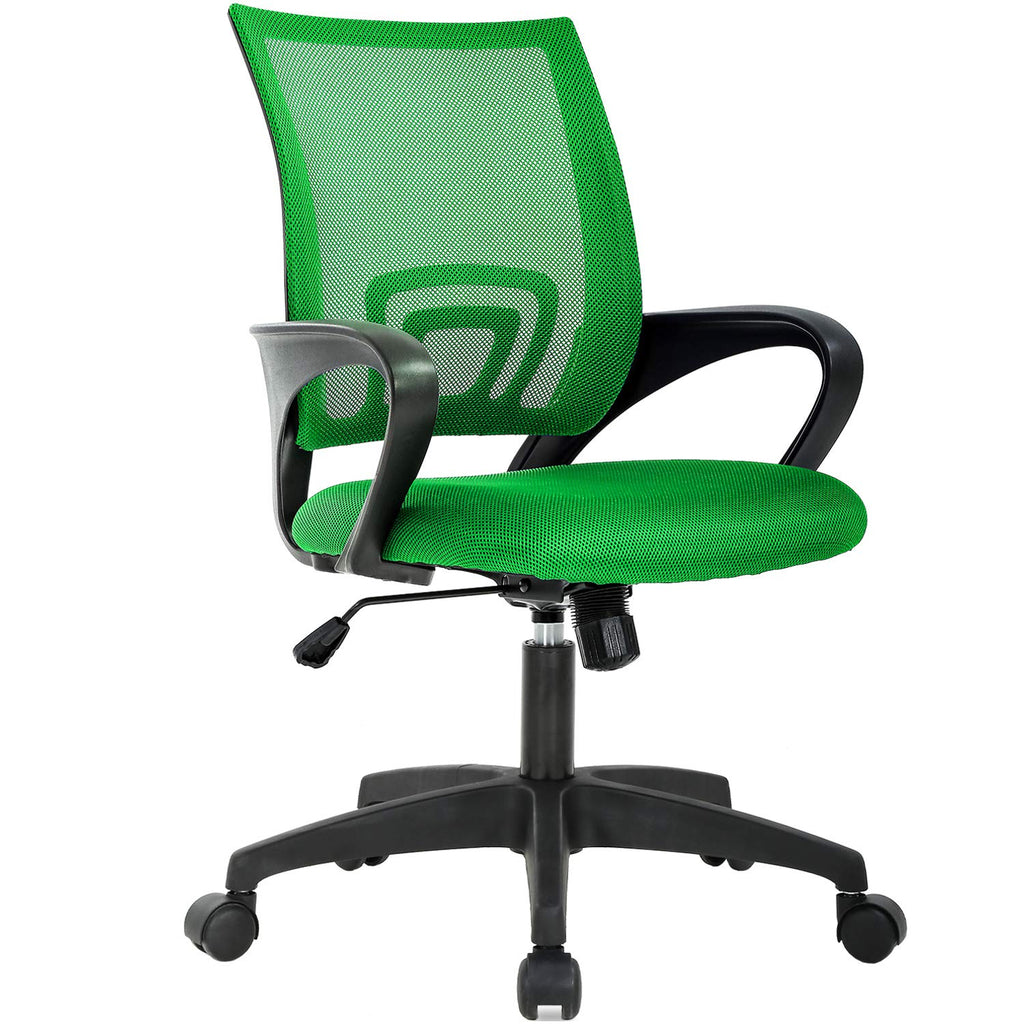 Ergonomic Mid-Back Swivel Office Chair F9342