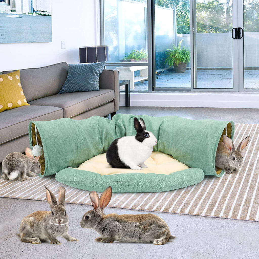 Collapsible Bunny Tunnel Bed with Mat P5437
