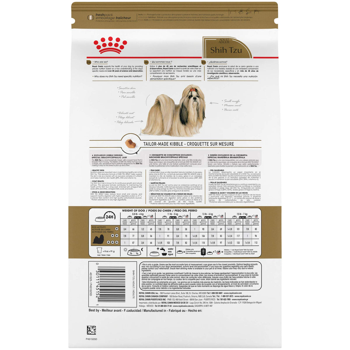 Adult Dry Dog Food 10 lb Bag M73292