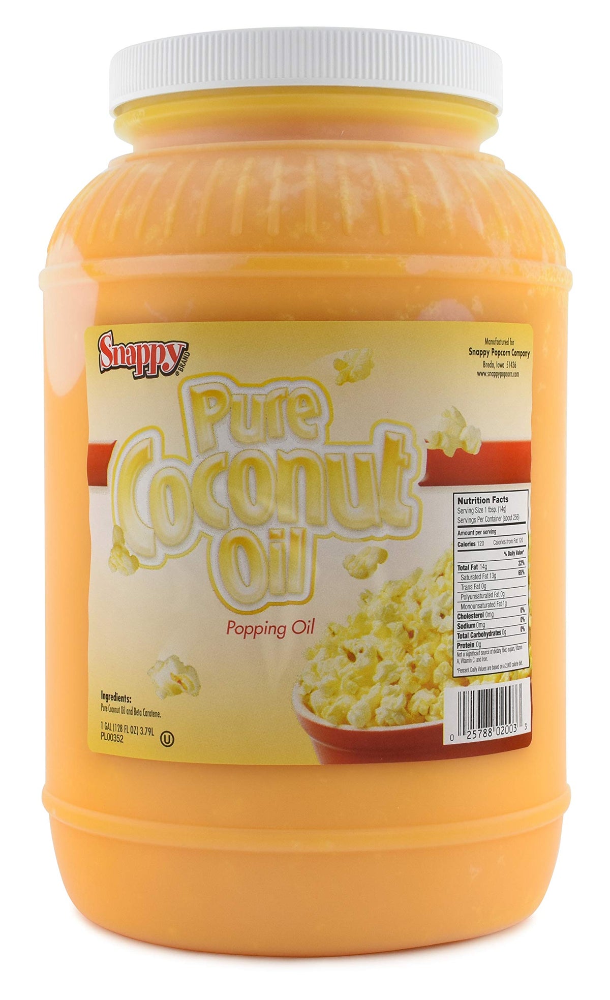 Butter Flavored Popcorn Kit with Coconut Oil and Theater Salt C7757