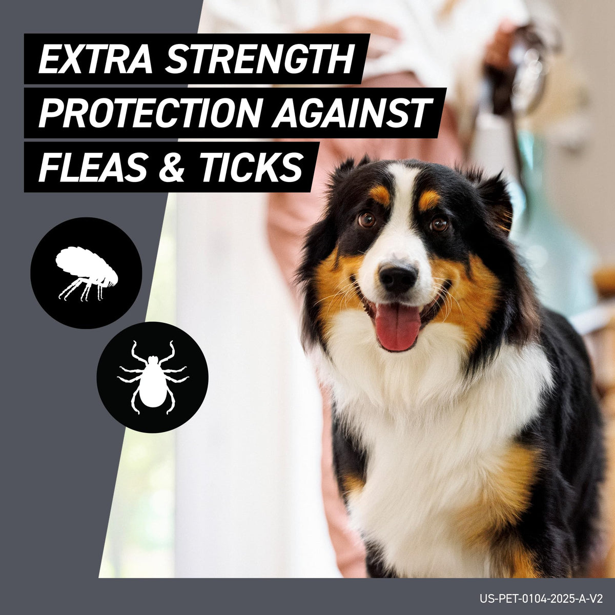 Flea & Tick Treatment for Small Dogs 11-20 lbs, Count of 3 W470445
