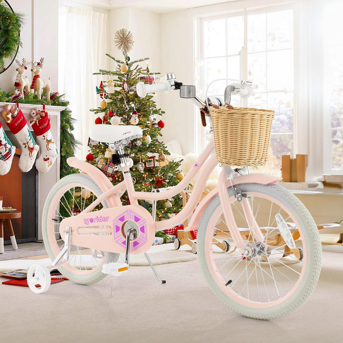 14 16 18 Inch Kids Bike with Training Wheels Q747840