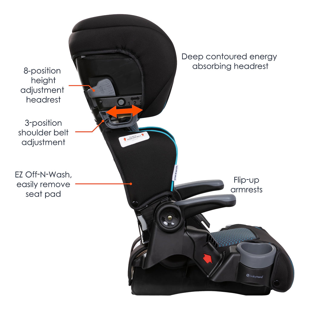 2-in-1 Folding Belt-Positioning Booster Seat D752