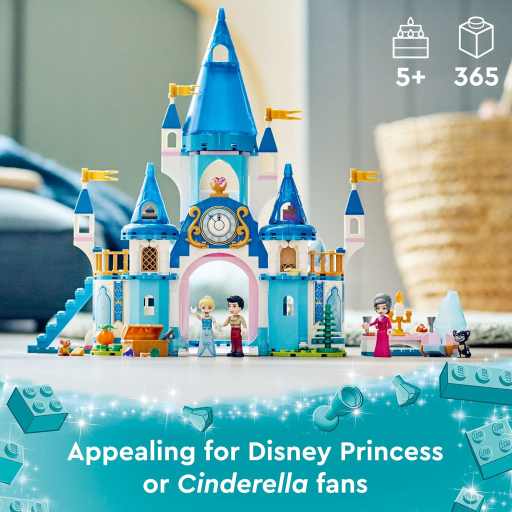 Buildable Castle Toy with 3 Mini Dolls D467544