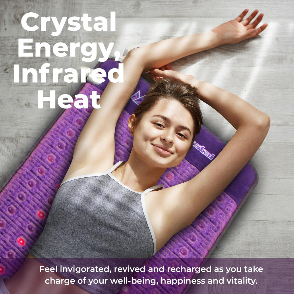 Far Infrared Amethyst Heating Pad Mini 32" L x 20"W R525858