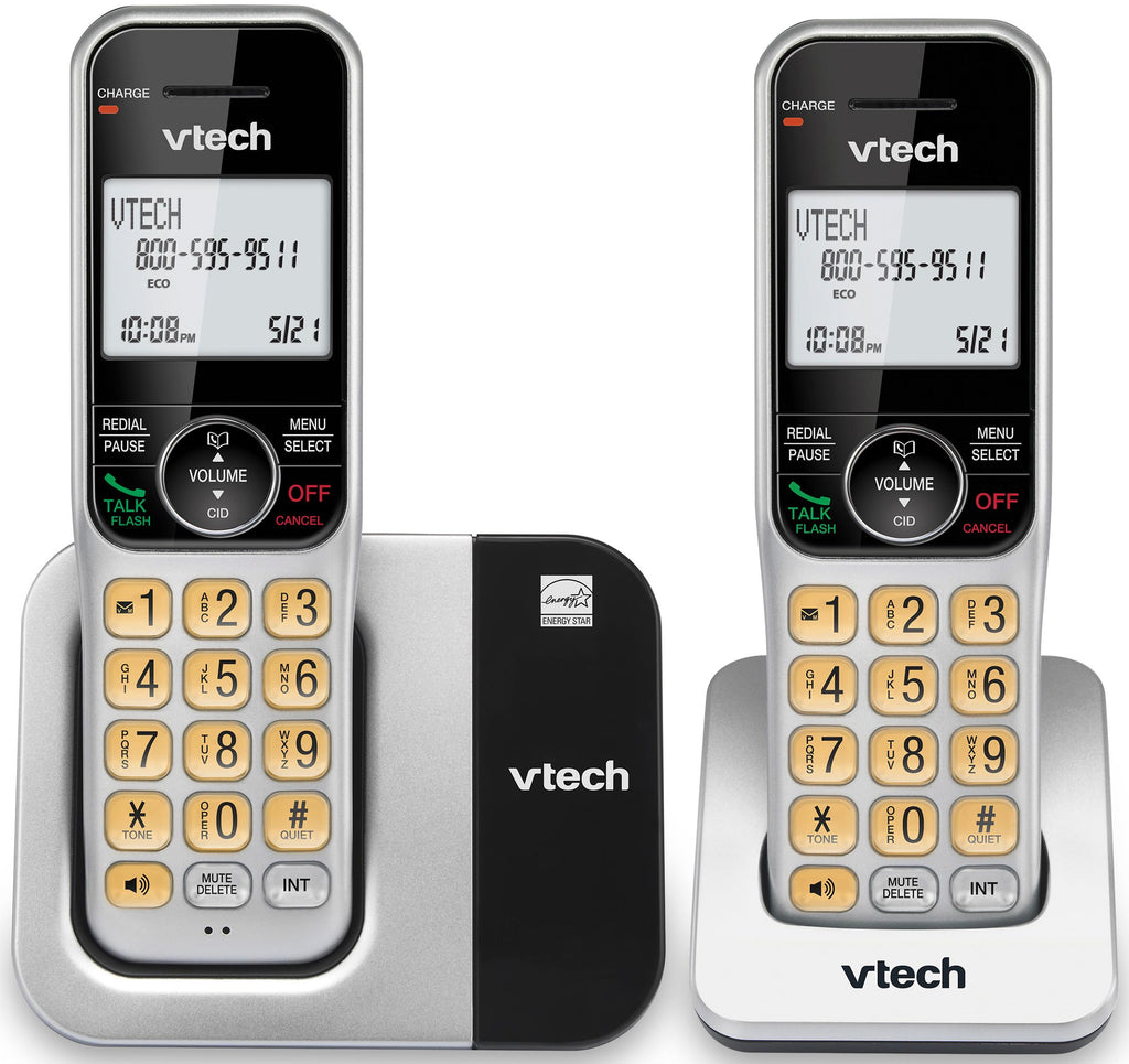 2-Handset Cordless Phone System with Call Block Y43264