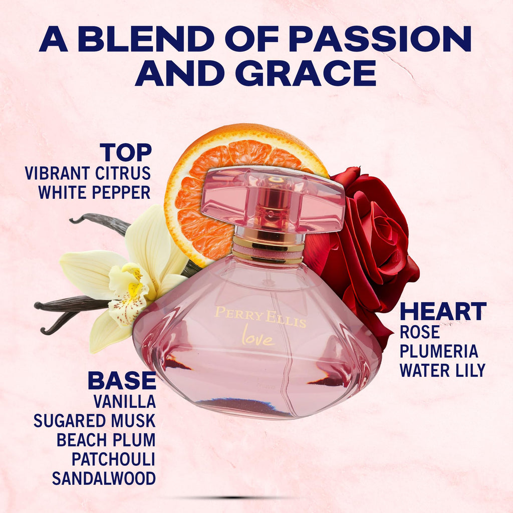 Vanilla & Rose Eau de Parfum Spray 3.4 Oz Z710