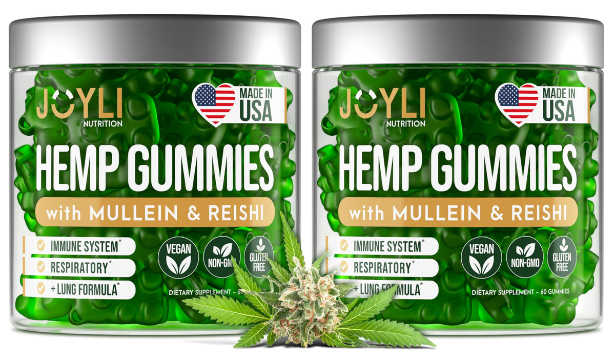 Sugar-Free Vegan Gummies with Mullein Leaf & Reishi Mushroom W76576