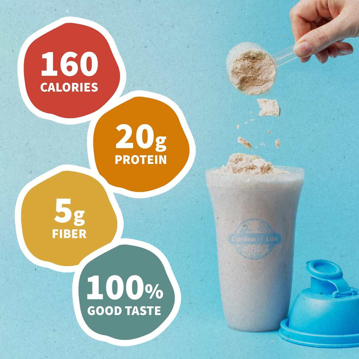 Vanilla Cookie Plant Protein Powder E522