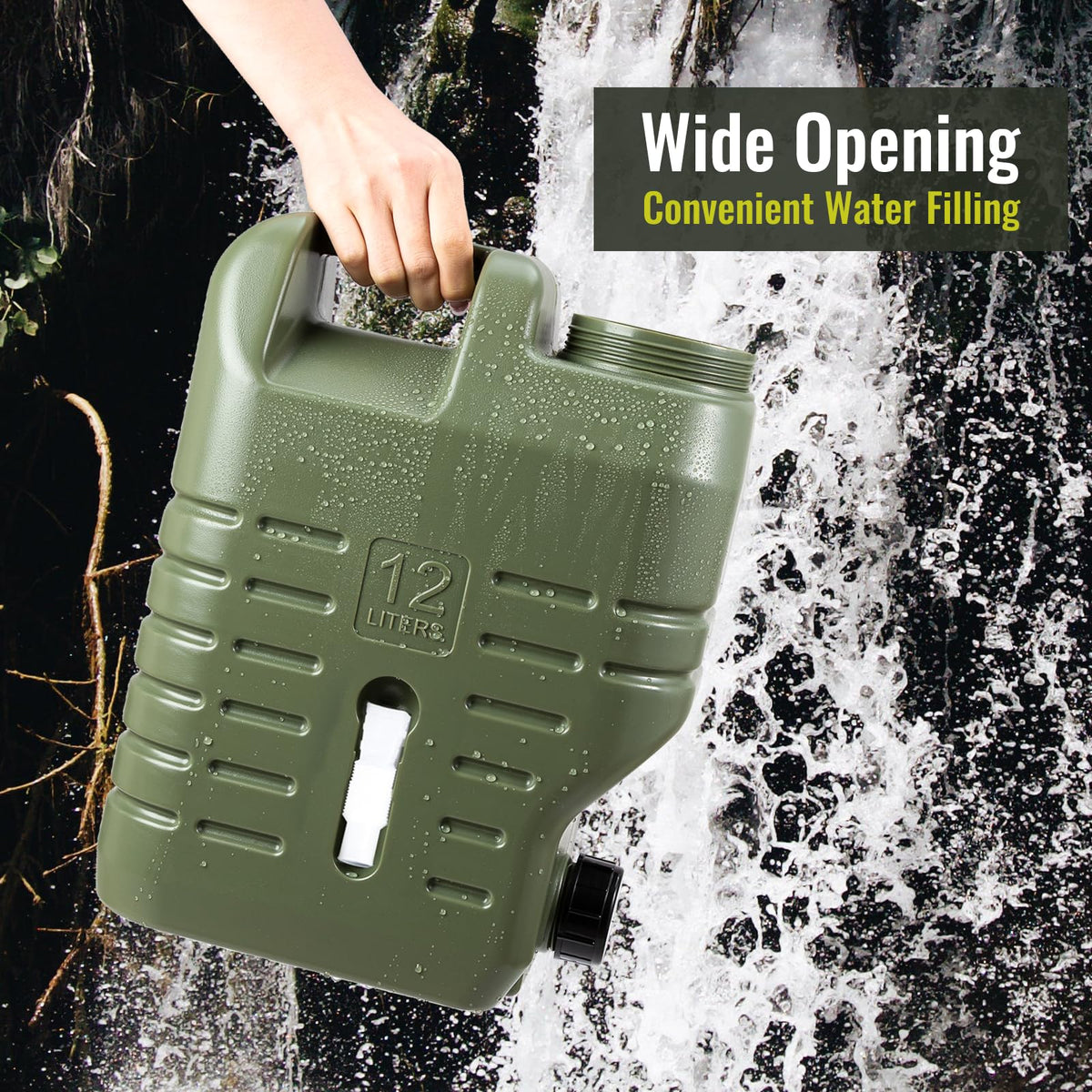 3.2 Gallon Camping Water Jug with Spout C278632