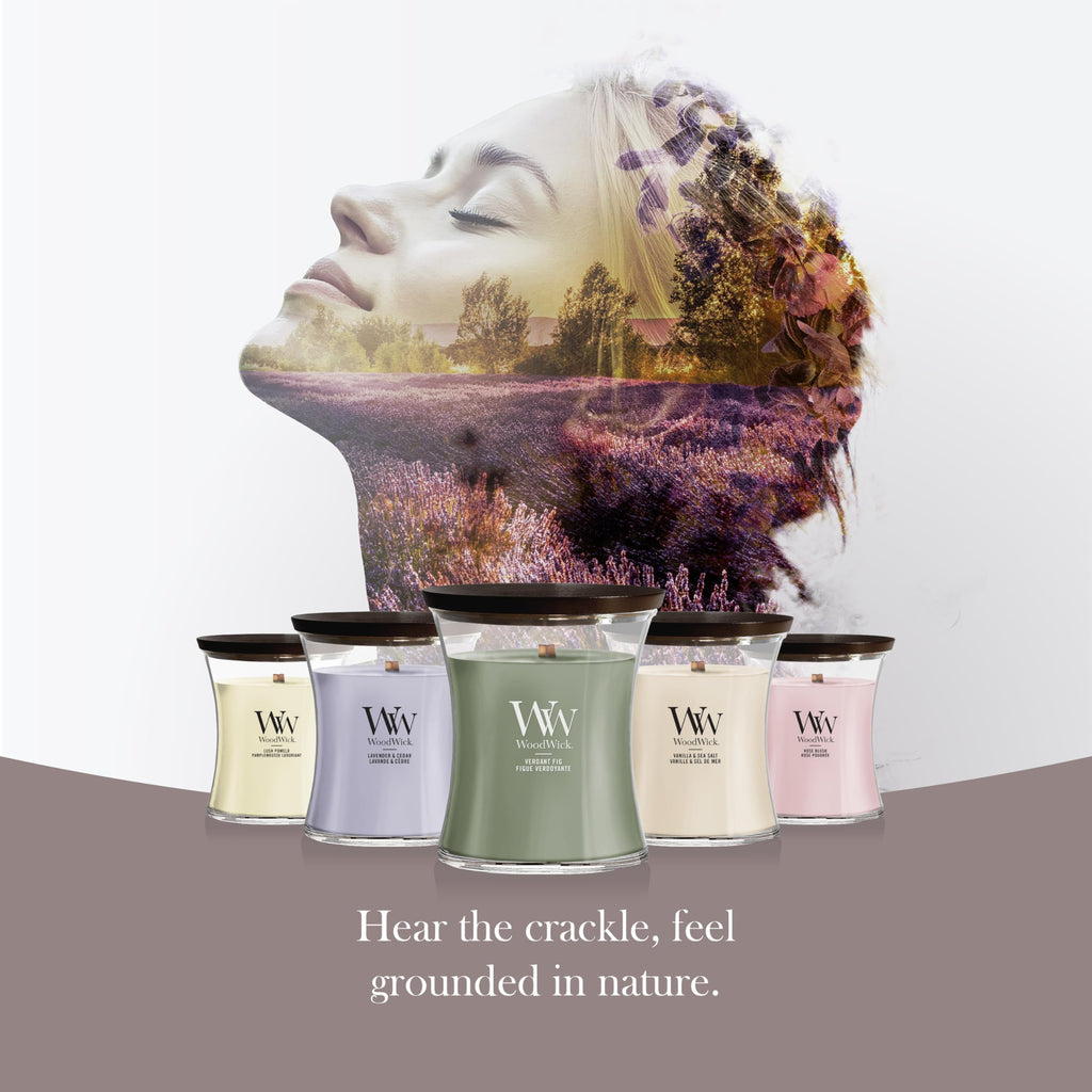 Large Scented Candle with Crackling Wick J9202