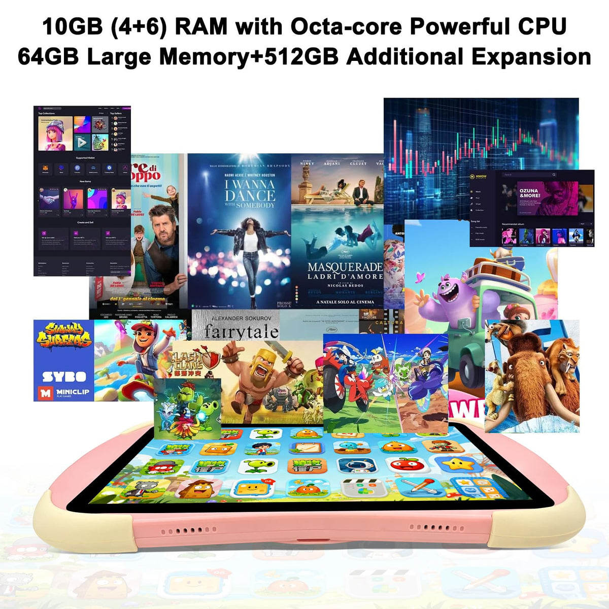 10inch Kids Tablet F9117