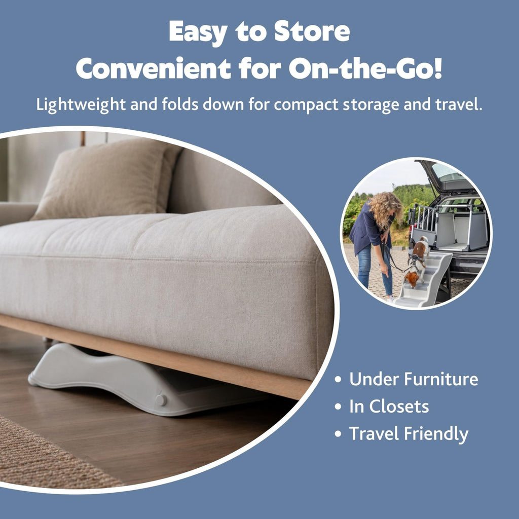 Lightweight 4-Step Pet Stairs G32958