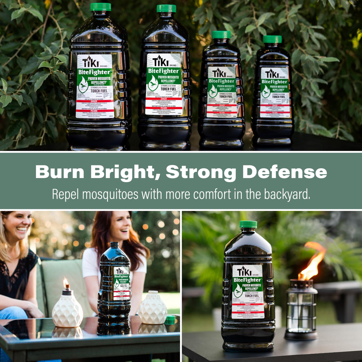 1 Gallon Citronella & Cedar Mosquito Repellent Torch Fuel Y780441