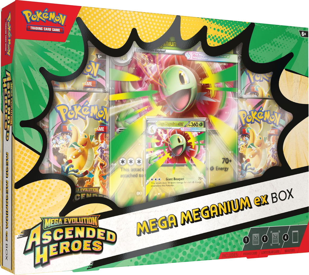 Pokemon TCG Mega Evolution Mega Meganium ex Box R32447