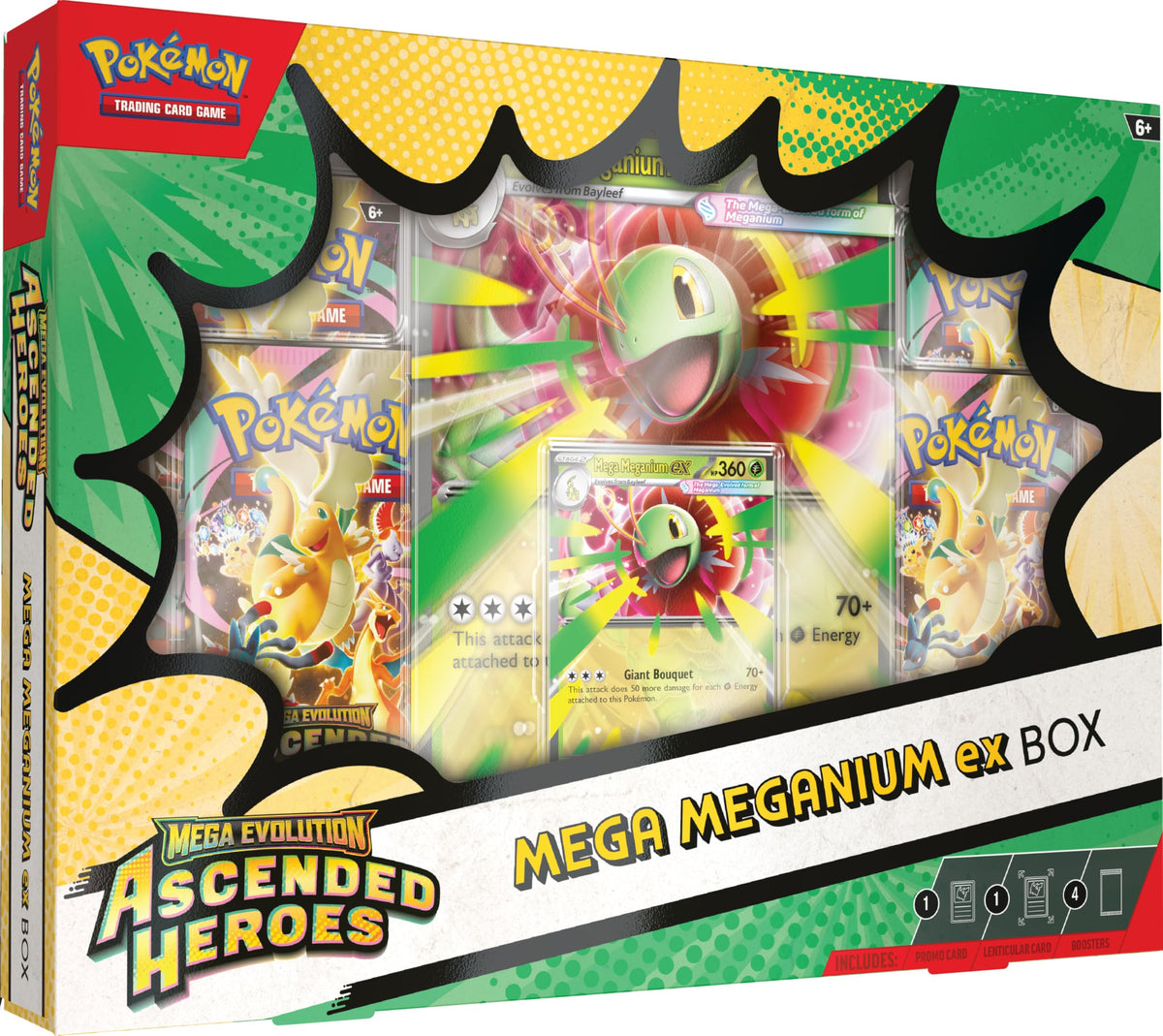 Pokemon TCG Mega Evolution Mega Meganium ex Box R32447