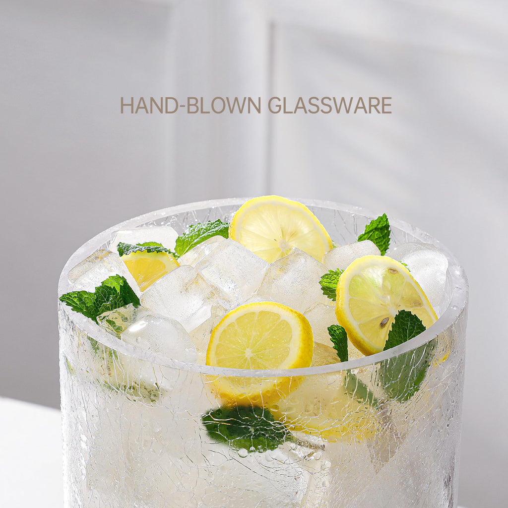 2 Gallon Glass Drink Dispenser with Stand F7002