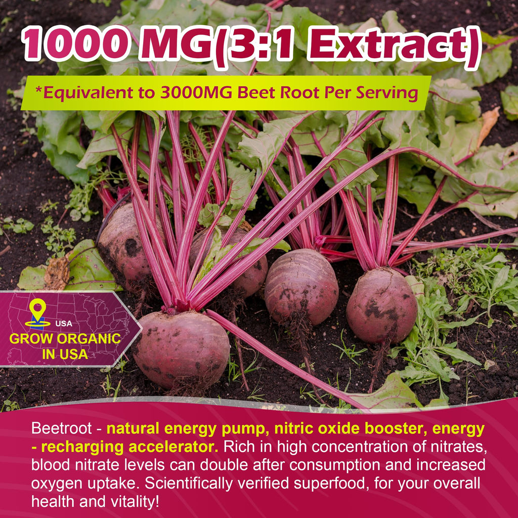 Beet Root Gummies with L-Citrulline & L-Arginine, Sugar Free B385