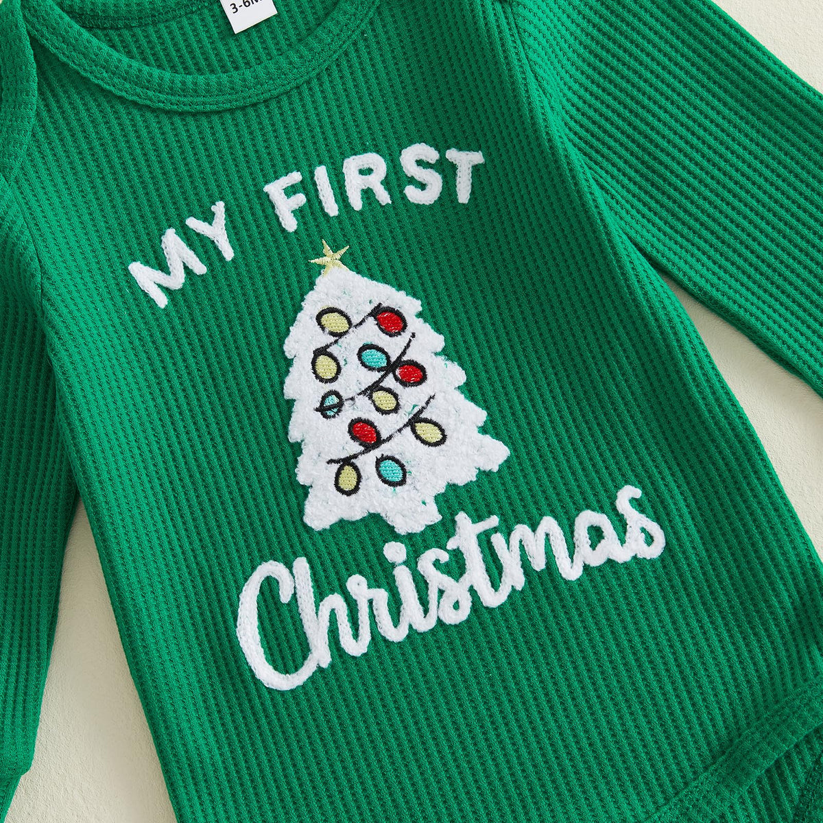 Baby Boy Christmas Outfit Romper Pants Hat G51681